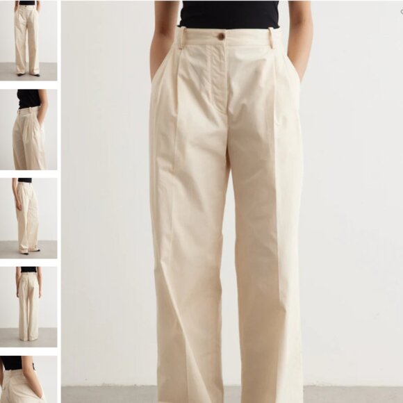 MAISON KITSUNE Pants - 👖 Maison Kitsuné Double Pleats Pants – Color: Paper (Size 40, NWT)